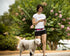 Hands-Free Dog Leash Belt, Small-Medium, Neon Orange