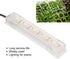 LED Aquarium Light - Small USB Fish Tank White Light for Daily Lighting and Plant Growth