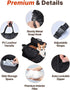 25 lbs, PET MARVEL Dog Car Seat for Small Dogs Up to Pet Booster Seat & Travel Carrier with Safety Leash and Thick