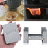 Folding Portable Stove - 95 x 75mm Solid Fuel Camping Stove for Outdoor Cooking