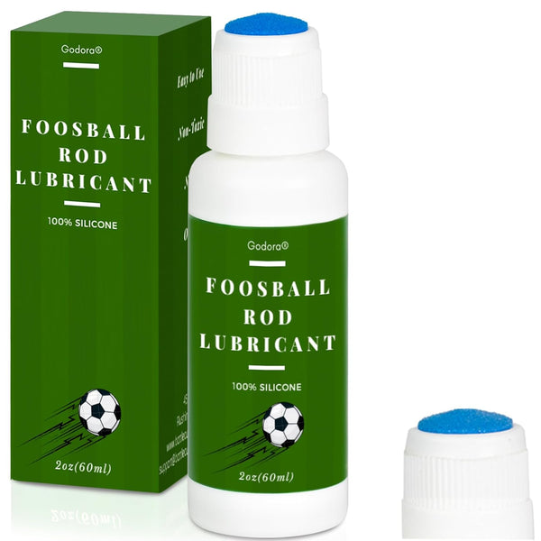 100% Pure Silicone Foosball Rod Lubricant for Sports Arcade Soccer Game Accessories,