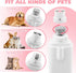 Londehuhai 2-in-1 Trimmers, Trimmer Dog Nail Grinder & Dog Nail Clippers Dogs with LED Light + Splash Guard + Storage
