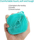L.B. Dog Bath Brush Silicone, Soft Massage Brush for Cats, Pet Shampoo Dispenser