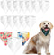 30 PCS DIY Custom Sublimation Blank Dog Bandana, Holiday Dog Scarf, Triangle Bib Handkerchief for Large Dogs