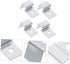 4pcs Support Frame Fish Tank Bracket, Lid Holder Clip for Aquariums, Glass Cover Clip, Stainless Steel Equipment
