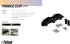 Pelican Sport Paddle Clip, Easy to Install, Fits Most Paddles, Multifunction Clip for Fishing Nets