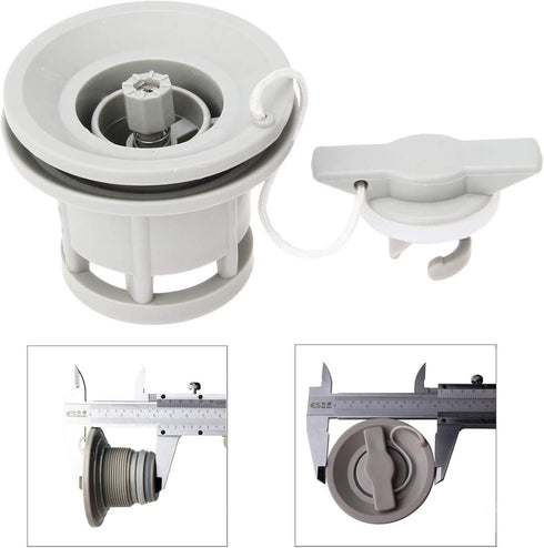 MUXSAM Kayak Boat Air Valve, Double Seal Air Plugs, Air Gas Valve Cap Replacements for Inflatable Kayak Canoe Rafts