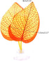 2PCS Betta Fish Tank Decorations, Leaf Hammock Spawning Pad for Aquatic Plant Aquariums.