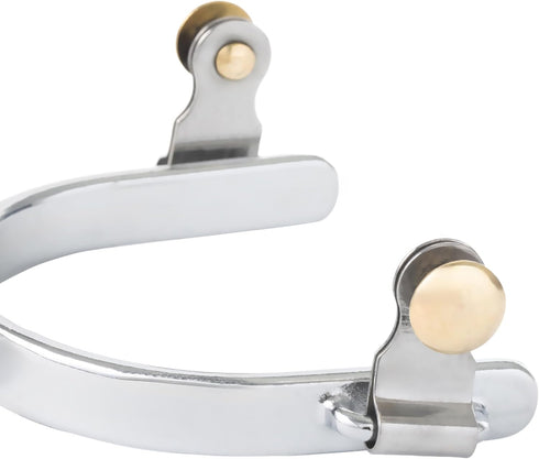 Weaver Leather Men's Roping Spur, 1.75" with Plain Band