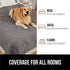 Gorilla Grip 100% Waterproof Dog Blanket, Pet Friendly Washable Couch Cushion Protector Cover (30x70, Charcoal)