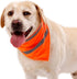 Adjustable High Visibility Dog Scarf - Reflective Towel Bib for Outdoor Adventures