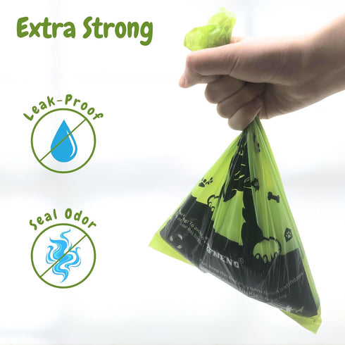 (600 (1 600 Dog Poop Biodegradable Bags One Biig Roll ct.) Eco-friendly Doggy Poop Bags Pet Waste Pickup Bag Degradable