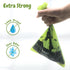 (600 (1 600 Dog Poop Biodegradable Bags One Biig Roll ct.) Eco-friendly Doggy Poop Bags Pet Waste Pickup Bag Degradable