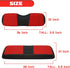 XUANYUDG0769 Golf Cart Seat Covers for EZGO Club Car, Vinyl Leather with Adjustable Straps and Retractable Buckle