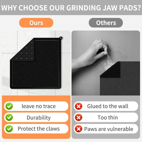 BXTSZZ Silicone Pet Nail Care Pad Claw Scratch Board for Dog and Cat File Toy Replaceable Sandpaper to Shorten a Pet