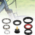 Lower Headset Bearing, Tapered Fork Straight Tube 44/55mm Aluminium Alloy Bike Cycling Accessory for Mountain Bike