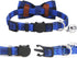SLSON 4 Pack Cat Collars Breakaway with Bell, Cute Bowtie for Pet Kittens and Small Dogs, Adjustable 8-11In (Plaid)