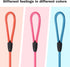 Slip Lead Dog Leash, 3pcs Strong Rope Leash for Training Large Medium Small Dogs (Pink, Orange, Blue)