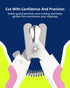 U10.1, Trimmer WePet Dog Nail Clippers Dog Nail Large Breed with Quick Sensor, Razor Sharp Blade Professional Pet Nail