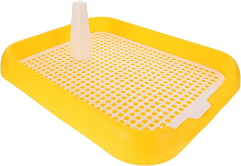 ULTECHNOVO Dog Litter Box Mesh Training Toilet Potty Tray for Puppy and