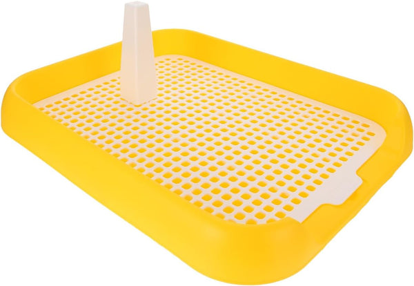ULTECHNOVO Dog Litter Box Mesh Training Toilet Potty Tray for Puppy and