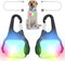 Dog Lights for Night Walking – Color Changing Collar Light, 4 Modes Rechargeable, IP65 Waterproof, 2 Pack Dog Flashlight