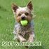 BESTHLS 16 Pack Pet Ball for Dog Small 2inch Tennis Balls for Tiny Small Dogs, Fetching Exercise & Training
