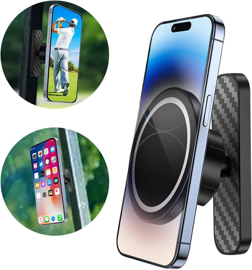 iPhone16 15 14 13 12 N52 Icon,360 Magnetic Golf Cart Phone Holder,Compatible with MagSafe Series,Strong Magnet,Golf