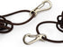 SWATOM Small Mini Carabiner Clip Tiny Spring Snap Hook Keychains, Micro Carabiners for Outdoor Hiking Fishing Camping