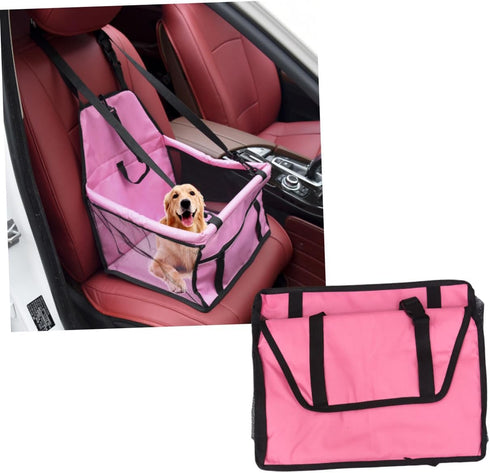 Mesh Pet Carrier for Dogs and Cats - Travel Seat Protector