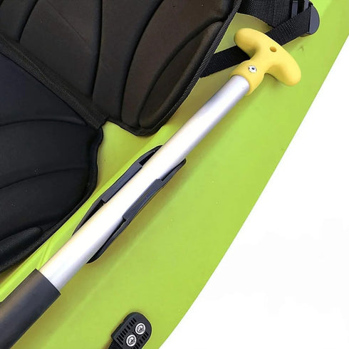 Universal Kayak Paddle Holder Clip, Deck Mounted Fishing Net Clip with Screws for Kayaking and Fishing Tackle Fitting