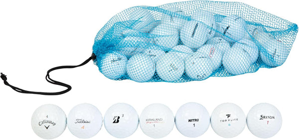 Clean Green Golf Balls | 48 Recycled Golf Balls | Titleist, Callaway,