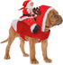 BWOGUE Santa Dog Costume, Christmas Pet Clothes for Small Medium Large Dogs, Party Dressing Up Outfit
