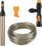 hygger Bucket-Free Aquarium Water Change Kit with Auto Siphon Pump, Gravel Cleaner, and 49-FEET Hose