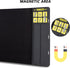 Teksti Compositional Gun Cleaning Mat - Large 49”x16” Workbench Mat with Magnetic Pad Organizer for Easy Storage