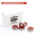 Premium 20Pcs 608rs Skateboard Bearings, Longboard Bearings (8x22x7mm) for Double Rubber Sealed Deep Groove
