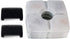 Elliptical Cat Water Fountain Filter, 6 Filters Pack for Stainless Steel Top Pet Fountain, 4 Carbon & 2 Sponge Filters