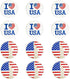 Golf Ball Markers Assorted Patterns Value Pack of 12, Golf Gifts, Cap Clips, Divot Repair Tools for Men Women