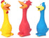Dog Squeaky Toys 3 Pcs Rubber Chicken Dog Toy, Squeaking Fun Chew