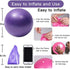 Pilates Balls 9 Inch - Small Exercise Ball for Physical Therapy, Between Knees for Rehab, Barre, Core, Stability & Yoga