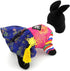 SELMAI Ethnic Dog Costume - Korean Traditional Knot Pendant Norigae Hanbok for Small Puppies & Cats