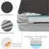 Friends Forever Orthopedic Dog Bed, Bolster Dog Couch with Memory Foam and Removable Washable Cover, Ally Grey,