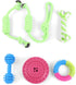 HUANGGG 10pcs Dog Chew Toy Cloth Rubber Toy for Aggressive Chewers Rubber Teether Toy for Training