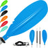 Kayak Paddles Adjustable 88in 4 Piece Oars for Adults with Paddle Leash, Canoe Water Sports