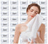 Premium Disposable Washcloths (40pcs) - Portable Pure Cotton Compressed Towels for Face & Hand Washing, Travel Ready