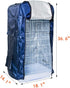 QBLEEV Large Bird Cage Covers - Warm Windproof Waterproof Shell Shield for Square Cage Crate