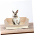 LIOOBO Chinchillas Rabbit Potty Trainer Large Drawer Style Litter Box for Pets Portable and Easy to Clean for Rabbits