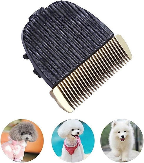Professional Dog Hair Clipper Blade, Replacement Blades for Baorun P2/P3, One Size (Brown)