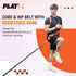 9 SHOP PLAY Core & Hip Belt Resistance Band for Baseball & Softball Belt for Strength and Resistance