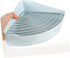 Chinchillas Litter Box Ceramic Triangle Potty for Small Pets Leak Design for Guinea Pigs Easy